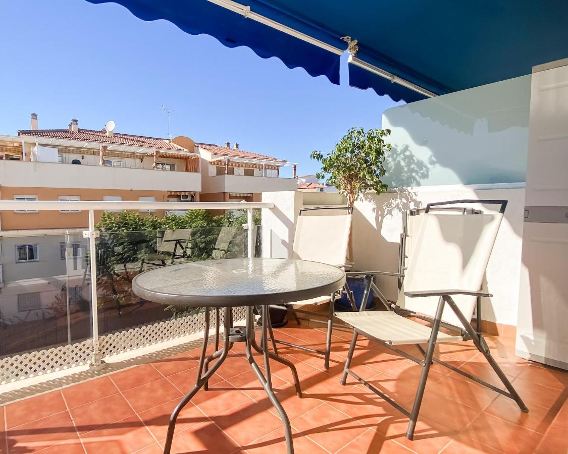 Escapada Familiar En Torrox Costa A 100M De La Playa, Vistas Al Mar Y Parking Gratis 아파트 외부 사진
