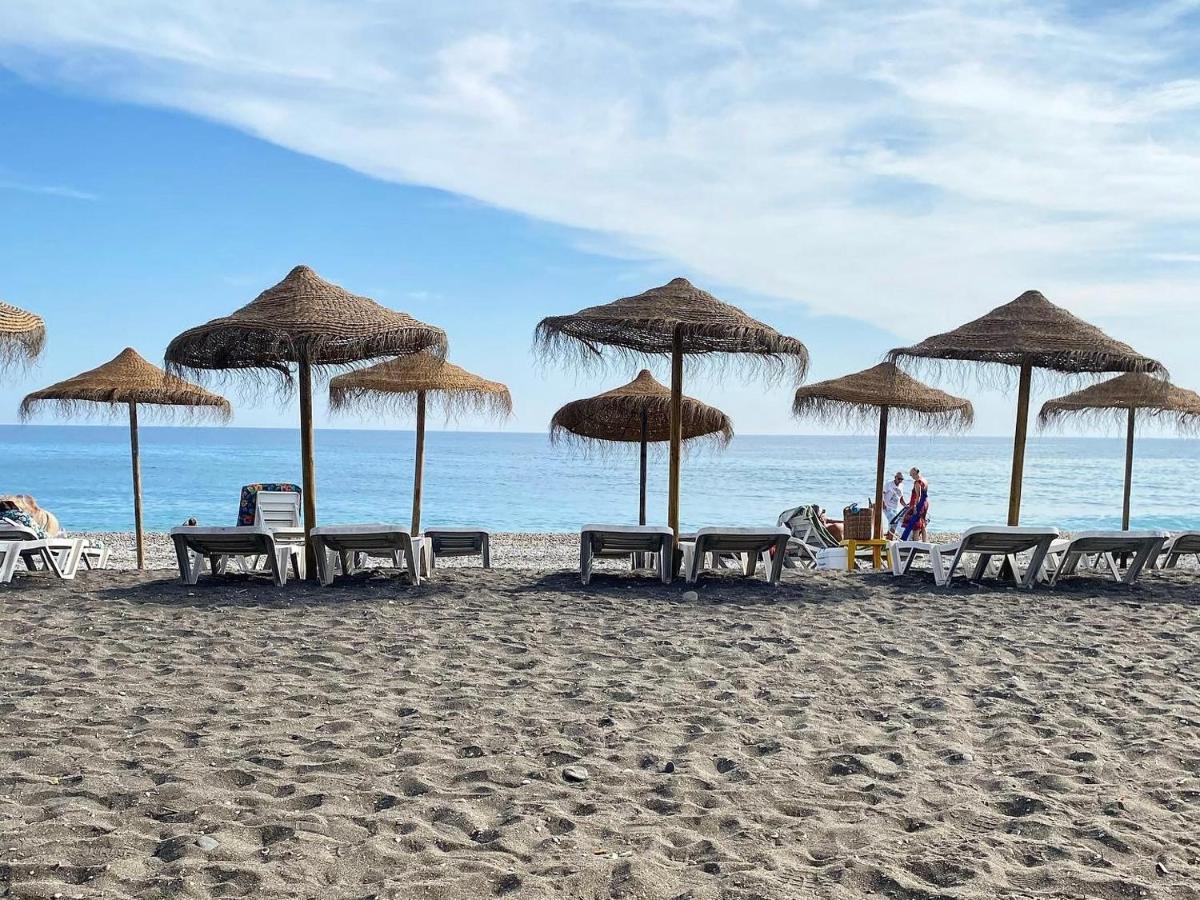 Escapada Familiar En Torrox Costa A 100M De La Playa, Vistas Al Mar Y Parking Gratis 아파트 외부 사진